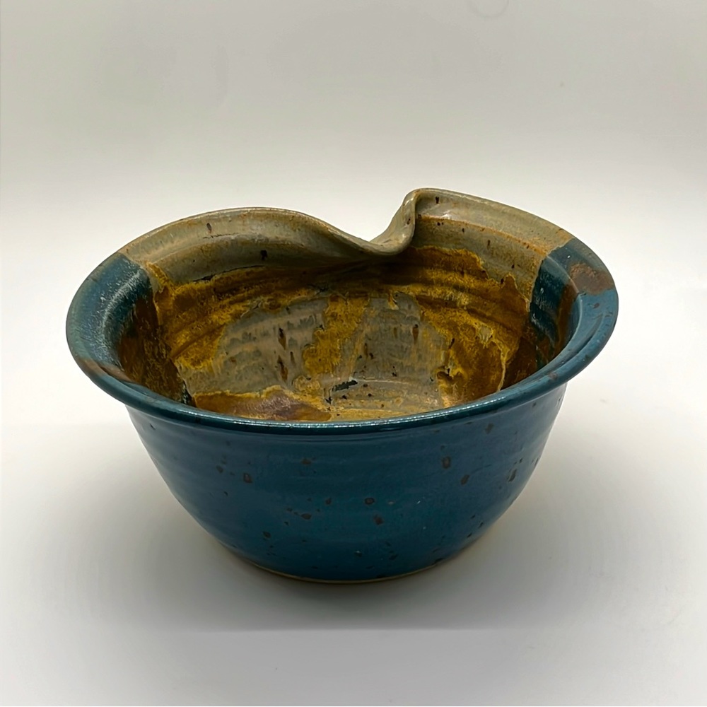 Vintage Jepson Thrown Pottery Bowl